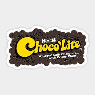 Choco'Lite Candy Bar (Retro) Sticker